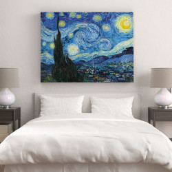 Van Gogh - Starry Night (Καμβάς) Van Gogh - Starry Night (Καμβάς)