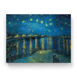 Van Gogh - Starry Night Over the Rhone (Καμβάς) Van Gogh - Starry Night Over the Rhone (Καμβάς)