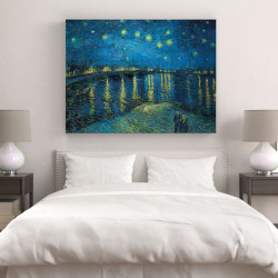 Van Gogh - Starry Night Over the Rhone (Καμβάς) Van Gogh - Starry Night Over the Rhone (Καμβάς)