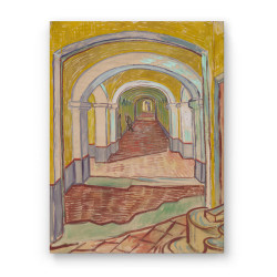 Van Gogh - Corridor in the Asylum (Καμβάς) Van Gogh - Corridor in the Asylum (Καμβάς)