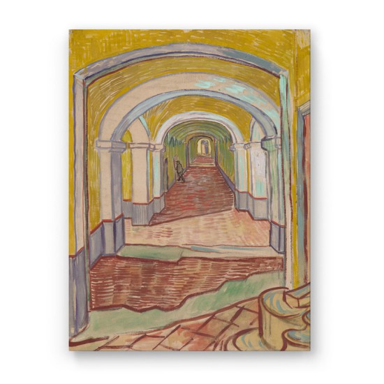 Van Gogh - Corridor in the Asylum (Καμβάς)