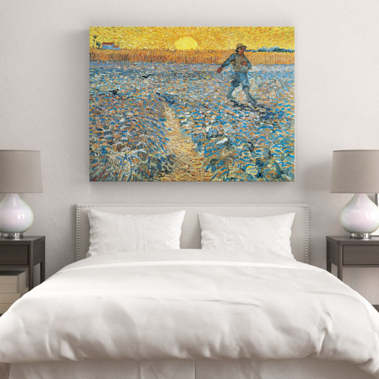 Van Gogh - The Sower (Καμβάς)
