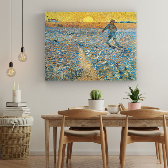 Van Gogh - The Sower (Καμβάς)