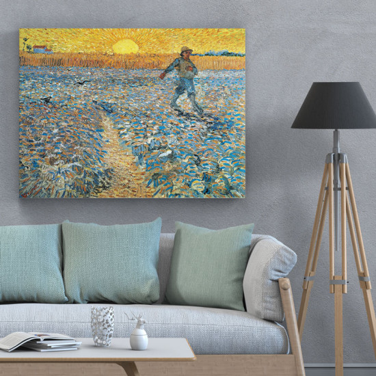 Van Gogh - The Sower (Καμβάς)