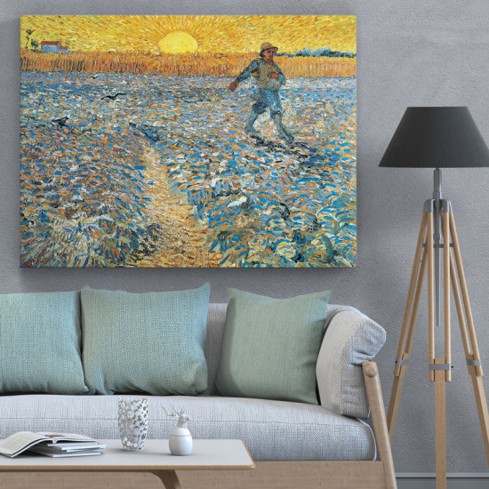 Van Gogh - The Sower (Καμβάς)