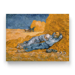 Van Gogh - Rest from Work (Καμβάς) Van Gogh - Rest from Work (Καμβάς)