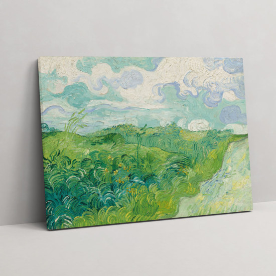 Van Gogh - Green Wheat Fields (Καμβάς)