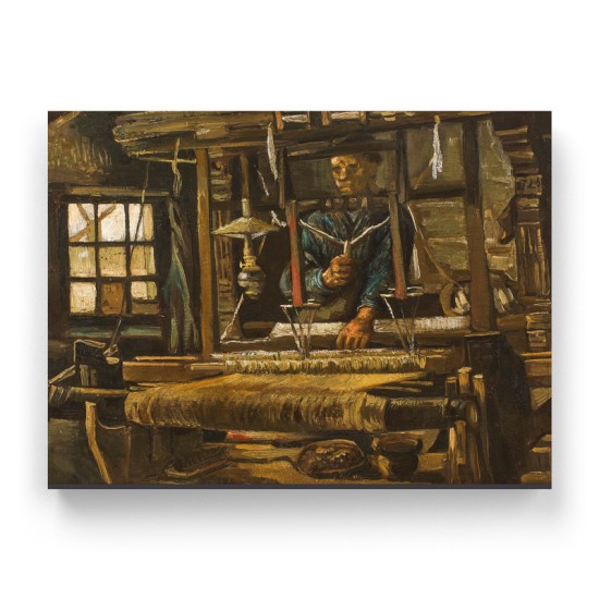 Van Gogh - A Weaver's Cottage (Καμβάς)