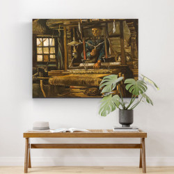 Van Gogh - A Weaver's Cottage (Καμβάς) Van Gogh - A Weaver's Cottage (Καμβάς)