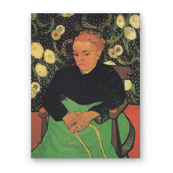 Van Gogh - Madame Roulin (La berceuse)  (Καμβάς) Van Gogh - Madame Roulin (La berceuse)  (Καμβάς)