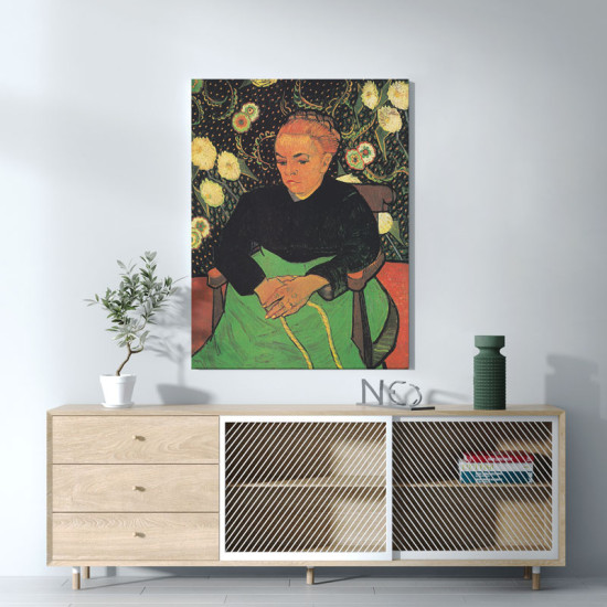 Van Gogh - Madame Roulin (La berceuse)  (Καμβάς)