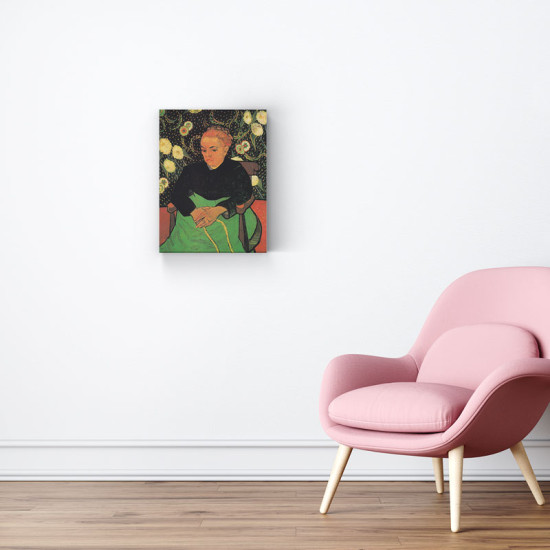 Van Gogh - Madame Roulin (La berceuse)  (Καμβάς)