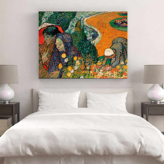 Van Gogh - Memory of the Garden at Etten (Καμβάς)