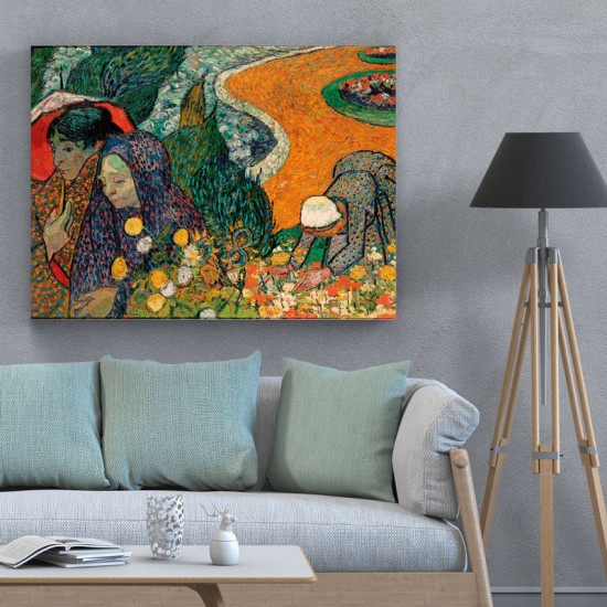 Van Gogh - Memory of the Garden at Etten (Καμβάς)