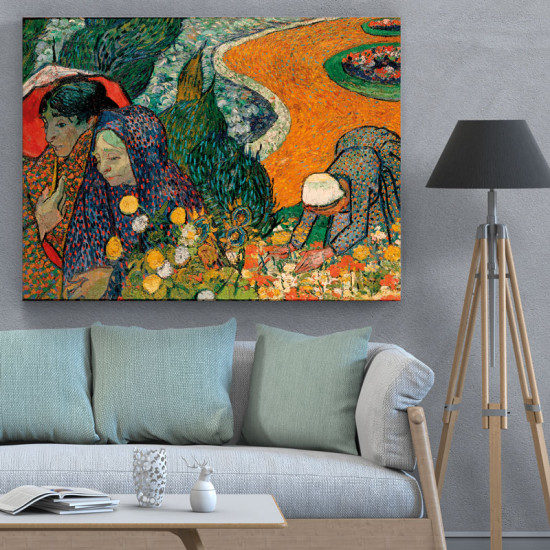 Van Gogh - Memory of the Garden at Etten (Καμβάς)