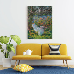 Monet Claude - Alice Hoschedé au jardin (Καμβάς) Monet Claude - Alice Hoschedé au jardin (Καμβάς)