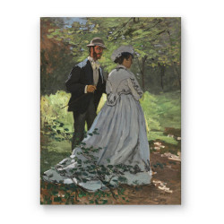 Monet Claude - Bazille and Camille (Καμβάς) Monet Claude - Bazille and Camille (Καμβάς)