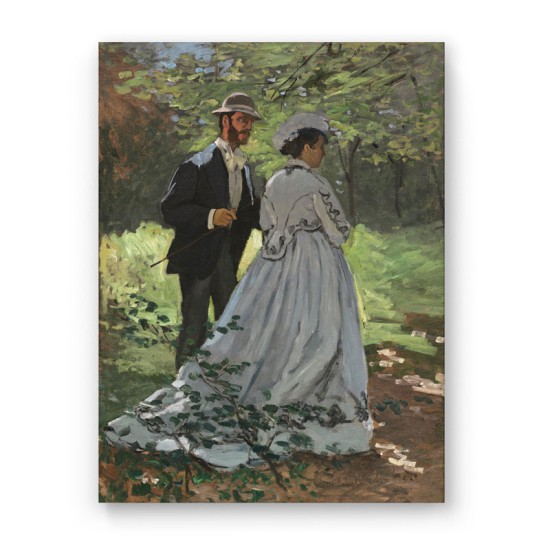 Monet Claude - Bazille and Camille (Καμβάς)
