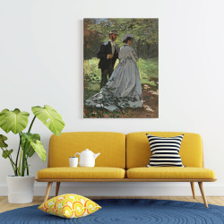 Monet Claude - Bazille and Camille (Καμβάς) Monet Claude - Bazille and Camille (Καμβάς)