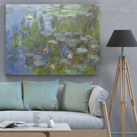 Monet Claude - Water lilies Nympheas (Καμβάς)