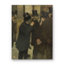 Degas Edgar - Portraits at the Stock Exchange (Καμβάς)