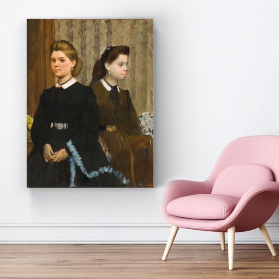 Degas Edgar - The Bellelli Sisters (Καμβάς)