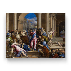 El Greco - Christ driving the money-changers from the Temple (Καμβάς) El Greco - Christ driving the money-changers from the Temple (Καμβάς)