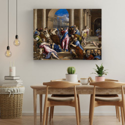 El Greco - Christ driving the money-changers from the Temple (Καμβάς) El Greco - Christ driving the money-changers from the Temple (Καμβάς)