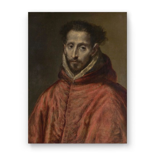 El Greco - Portrait of a cardinal(Καμβάς)