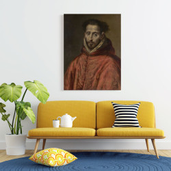 El Greco - Portrait of a cardinal(Καμβάς) El Greco - Portrait of a cardinal(Καμβάς)