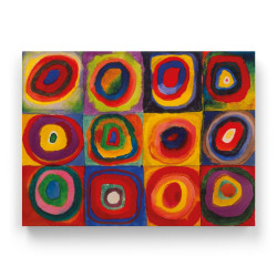 Kandinsky - Squares with Concentric Circles (Καμβάς) Kandinsky - Squares with Concentric Circles (Καμβάς)