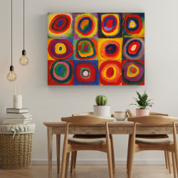 Kandinsky - Squares with Concentric Circles (Καμβάς) Kandinsky - Squares with Concentric Circles (Καμβάς)