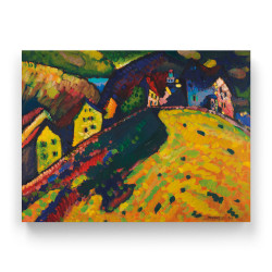 Kandinsky - Houses at Murnau (Καμβάς) Kandinsky - Houses at Murnau (Καμβάς)