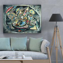 Kandinsky - Grey Oval (Καμβάς) Kandinsky - Grey Oval (Καμβάς)