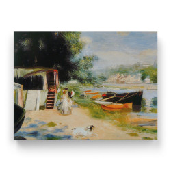Renoir - Vue de Bougival (Καμβάς) Renoir - Vue de Bougival (Καμβάς)