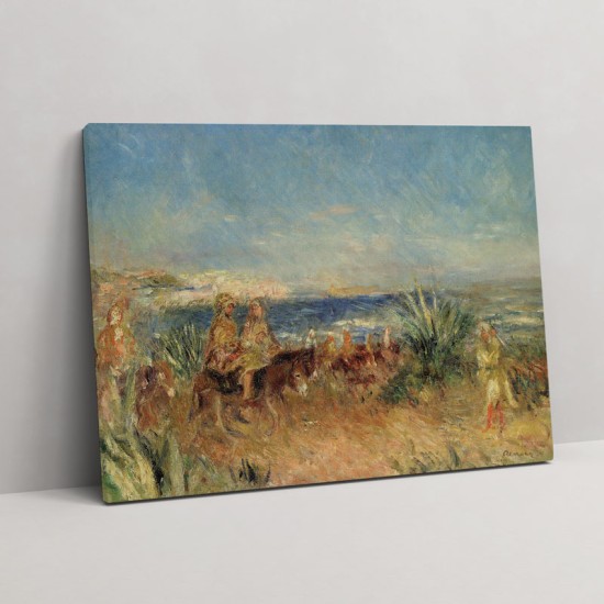 Renoir - Arabs on Donkeys (Καμβάς)