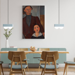 Modigliani - Jacques and Berthe Lipchitz (Καμβάς) Modigliani - Jacques and Berthe Lipchitz (Καμβάς)