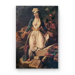 Delacroix - Greece Expiring on the Ruins of Missolonghi (Καμβάς) Delacroix - Greece Expiring on the Ruins of Missolonghi (Καμβάς)