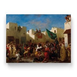 Delacroix - The Fanatics of Tangier (Καμβάς) Delacroix - The Fanatics of Tangier (Καμβάς)