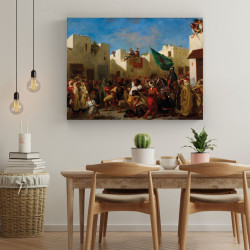 Delacroix - The Fanatics of Tangier (Καμβάς) Delacroix - The Fanatics of Tangier (Καμβάς)