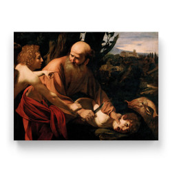 Michelangelo - Sacrifice of Isaac (Καμβάς)