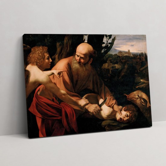Michelangelo - Sacrifice of Isaac (Καμβάς)
