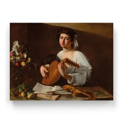 Michelangelo - The Lute Player (Καμβάς)