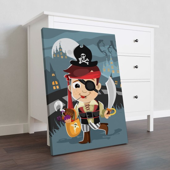 Halloween-Pirate (Καμβάς)