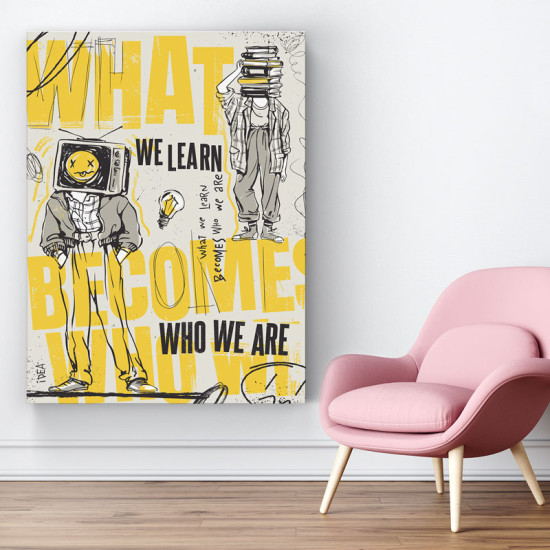 WHAT WE LEARN (Καμβάς) WHAT WE LEARN (Καμβάς)