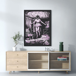 Portal door girl (Καμβάς) Portal door girl (Καμβάς)