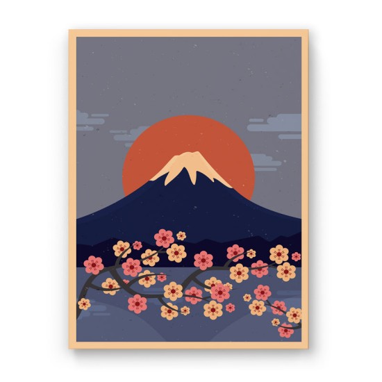 Mount fuji tokyo japan (Καμβάς)