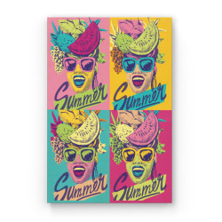Pop art summer (Καμβάς)