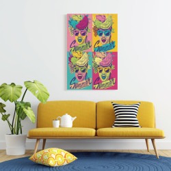 Pop art summer (Καμβάς) Pop art summer (Καμβάς)