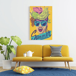 Pop art summer girl (Καμβάς) Pop art summer girl (Καμβάς)
